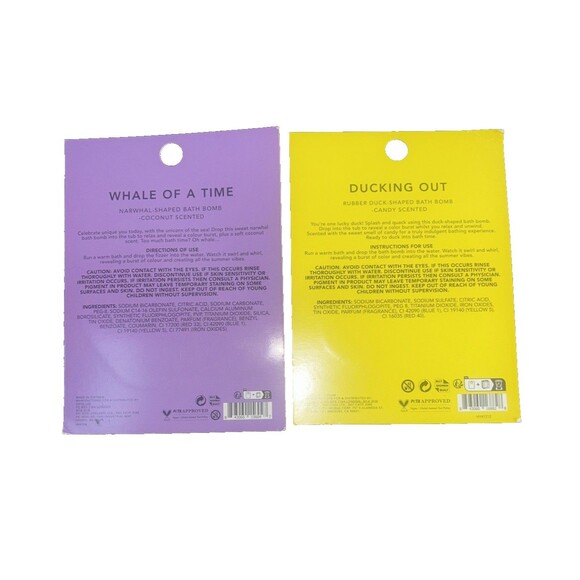 Shower & Bath SETS- LOT 4pcs- Shower Steamers 2 Gift Sets/Packs & 2 Bath Bombs - Picture 5 of 6